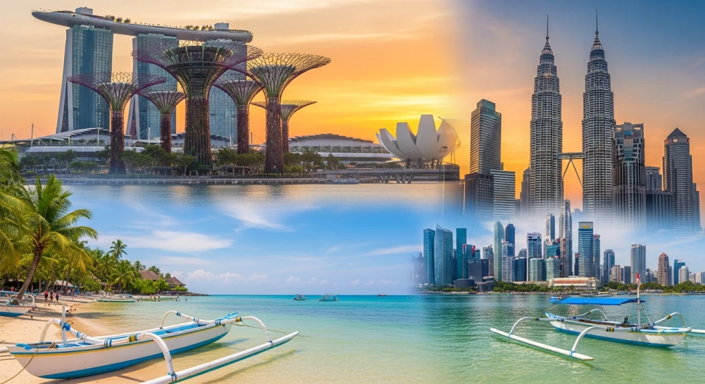Vizesiz Bali Singapur Kuala Lumpur Turu 8 Gece 9 Gün