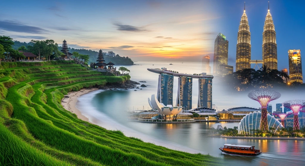 Vizesiz Bali Singapur Kuala Lumpur Turu 8 Gece 9 Gün