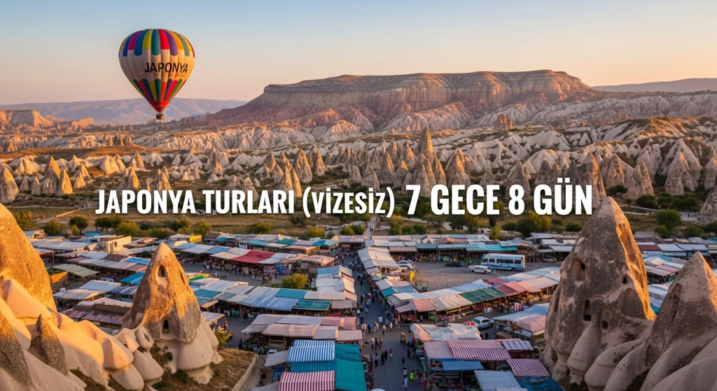 Japonya Turları Vizesiz 7 Gece 8 Gün Paket Tur
