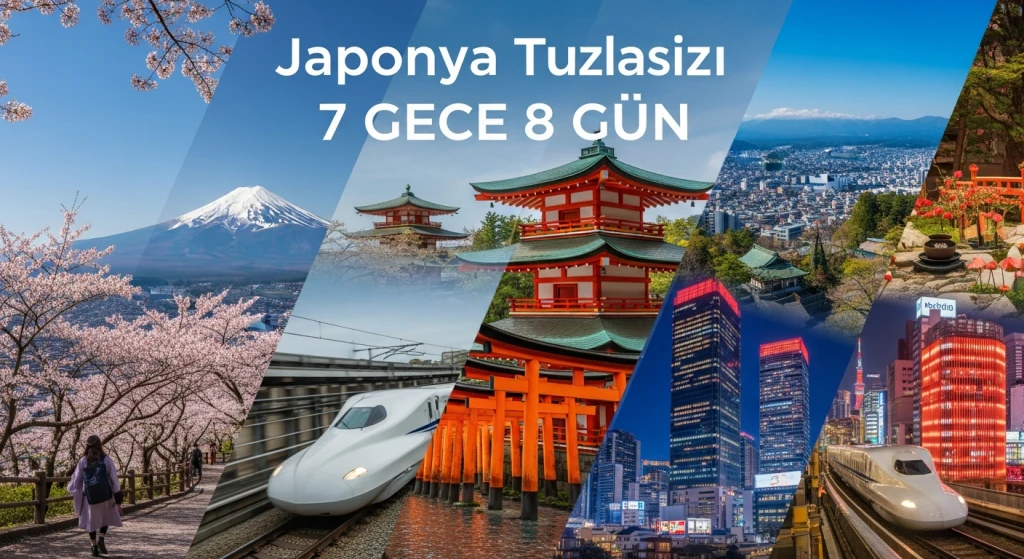 Japonya Turları Vizesiz 7 Gece 8 Gün Paket Tur