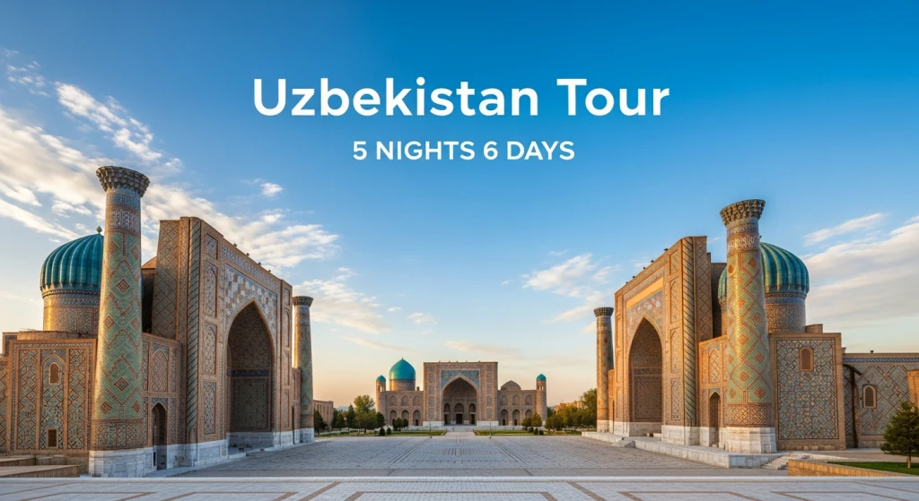 Özbekistan Turu Vizesiz 5 Gece 6 Gün Paket Tur