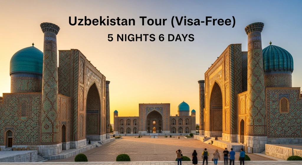 Özbekistan Turu Vizesiz 5 Gece 6 Gün Paket Tur