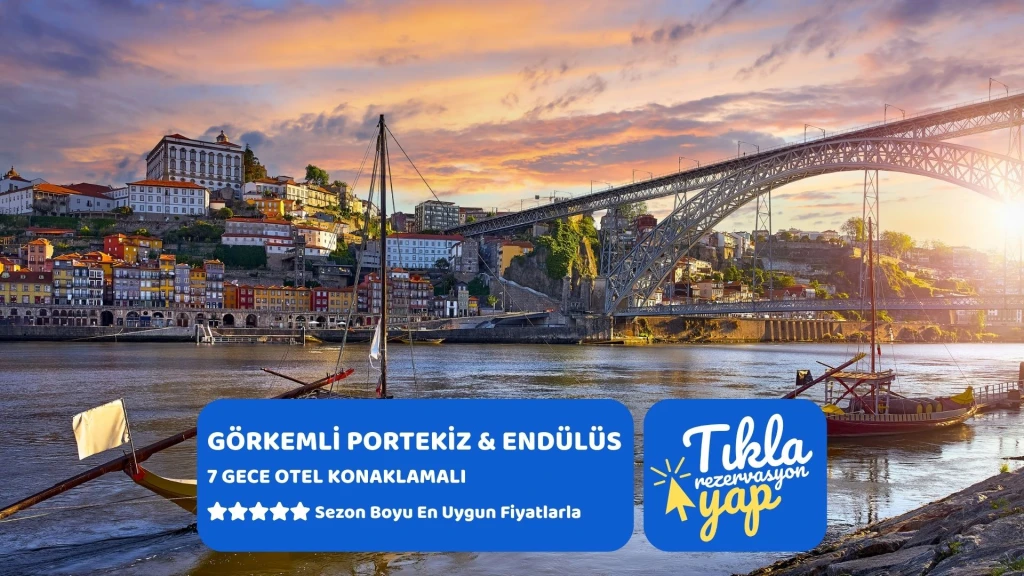 Görkemli Portekiz ve Endülüs Şehirleri 7 Gece - THY ile (2026 İlkbahar Dönemi) (OPO - AGP) 