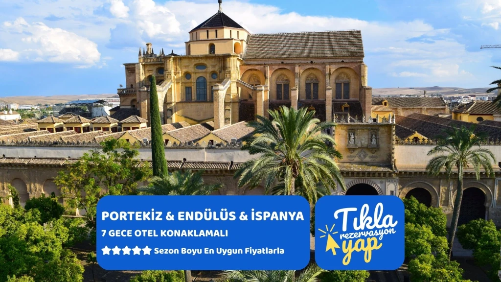 MEGA PORTEKİZ & ENDÜLÜS & İSPANYA Pegasus Havayolları ile 7 gece Sabah Madrid Gidiş – Öğlen Barcelona Dönüş || 16619||21764