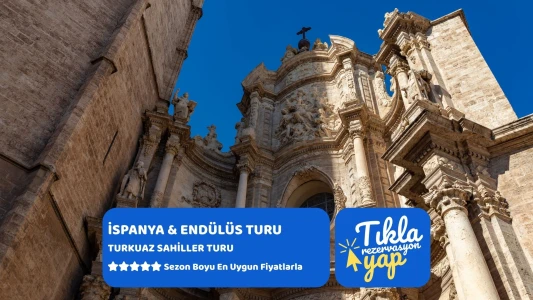 MEGA İSPANYA & ENDÜLÜS VE TURKUAZ SAHİLLER TURU Pegasus Havayolları ile 7 gece Sabah Barcelona Gidiş...