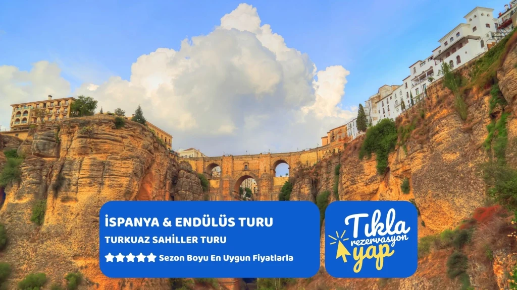 MEGA İSPANYA & ENDÜLÜS VE TURKUAZ SAHİLLER TURU Pegasus Havayolları ile 7 gece Sabah Barcelona Gidiş – Öğlen Madrid Dönüş || 16732||21977