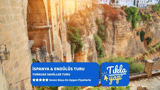 MEGA İSPANYA & ENDÜLÜS VE TURKUAZ SAHİLLER TURU Pegasus Havayolları ile 7 gece Öğlen Barcelona Gidiş...
