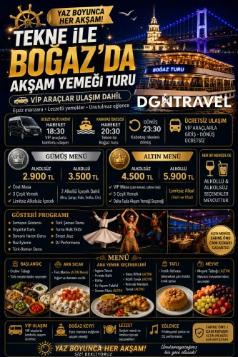 İstanbul Yemekli Boğaz Turu