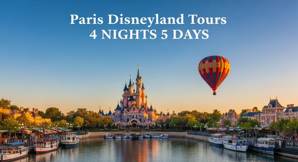 Paris Disneyland Turu 4 Gece 5 Gün Paket Tatil