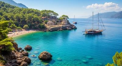 Gonstor Kemer Tekne Turu: Phaselis ve Cennet Koyu’nda Yemekli Müzik Keyfi