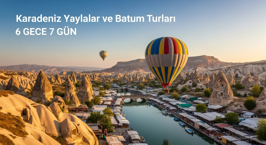 Karadeniz Yaylalar ve Batum Turu 6 Gece 7 Gün
