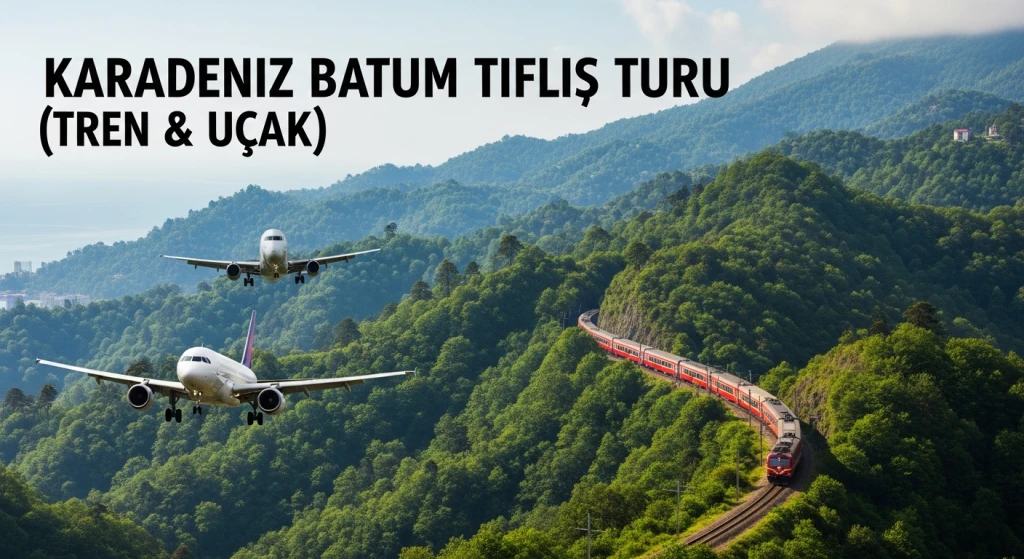 Karadeniz Batum Tiflis Turu Tren ve Uçaklı Paket