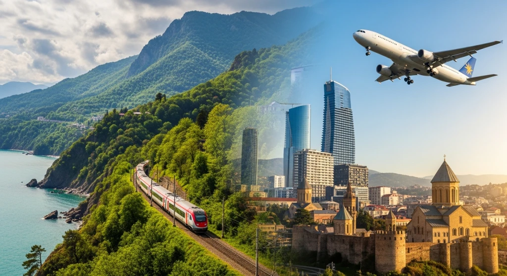 Karadeniz Batum Tiflis Turu Tren ve Uçaklı Paket