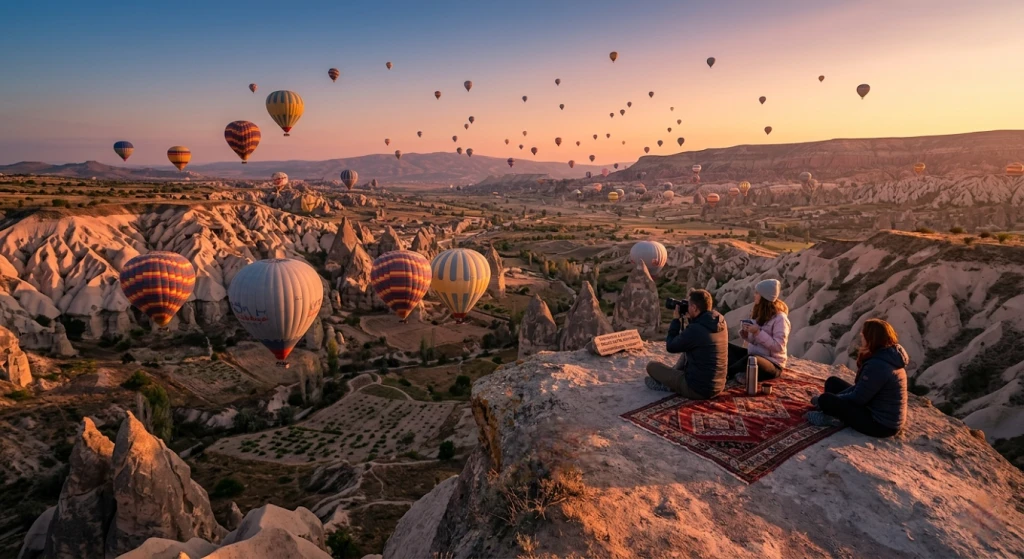 Cappadocia Hot Air Balloon Experience at Sunrise