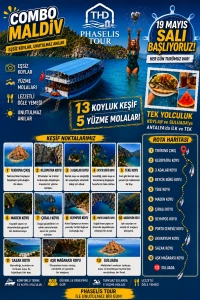 Portoceneviz  ve Suluada  Maldiv Yat Turu