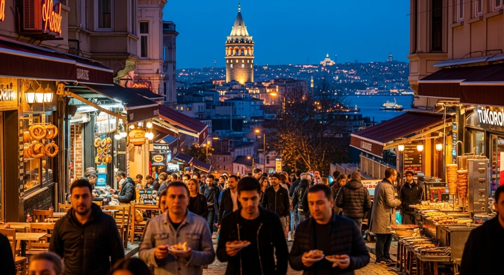 Istanbul Night Bites: Taksim to Karakoy Walking Food Tour Guide