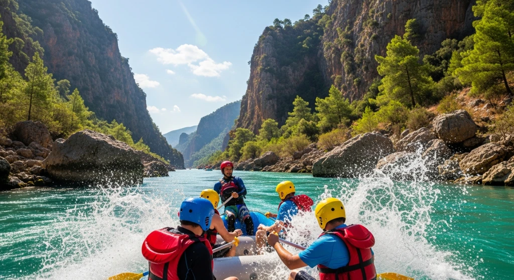 Thrilling Köprülü Canyon Rafting Adventure from Antalya and Belek