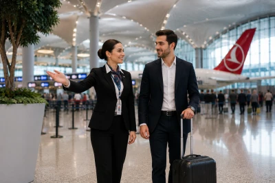 Turkish Airlines Meet and Assist at Istanbul Airport