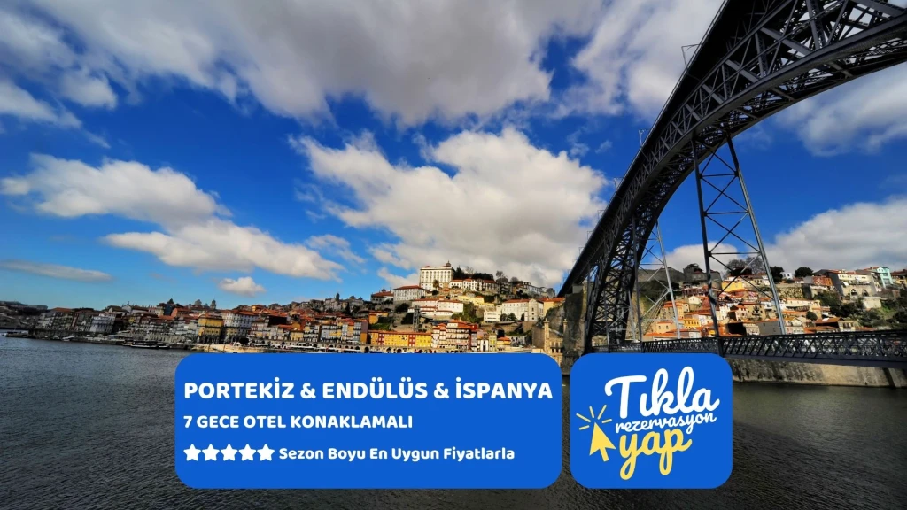 MEGA PORTEKİZ & ENDÜLÜS & İSPANYA Pegasus Havayolları ile 7 gece Sabah Madrid Gidiş – Öğlen Barcelona Dönüş || 16619||21772