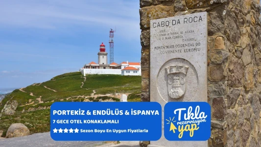 MEGA PORTEKİZ & ENDÜLÜS & İSPANYA Pegasus Havayolları ile 7 gece Sabah Madrid Gidiş – Öğlen Barcelon...