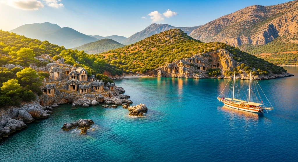 Side to Kekova: Lycian Ruins, Sunken City & Boat Cruise in One Epic Day