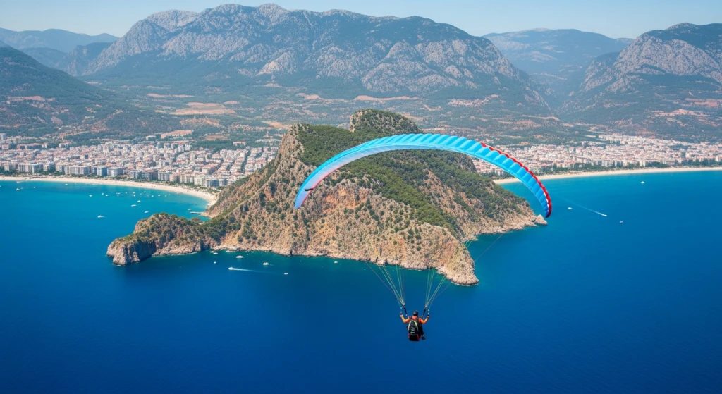 Soar Above Alanya: Tandem Paragliding with Easy Hotel Pickup