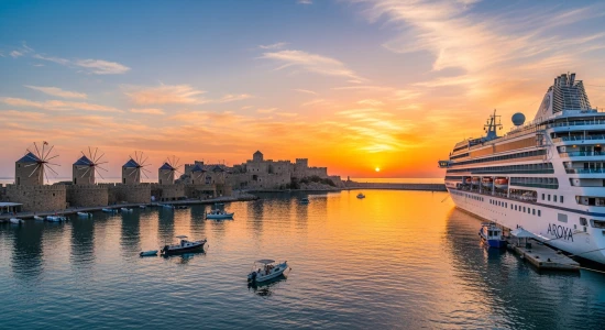 5* AROYA CRUISES İLE YUNAN ADALARI - RODOS - 20 Haziran & 04 Temmuz & 15 Ağustos 2026