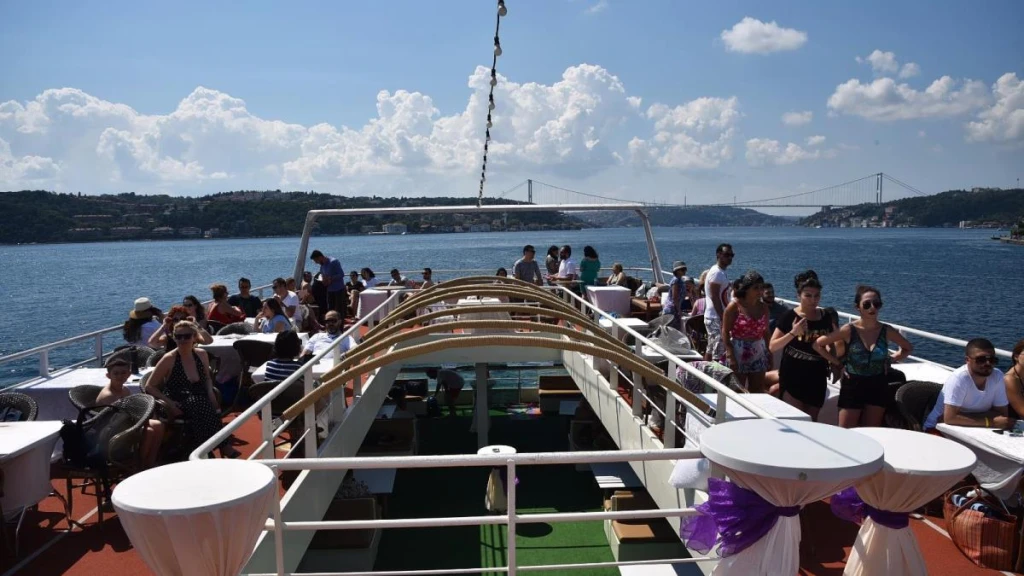 Tour di nuoto sul Bosforo
