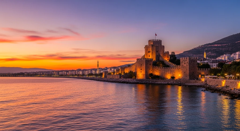 Alanya Castle Sunset Experience with Optional Cable Car Ride