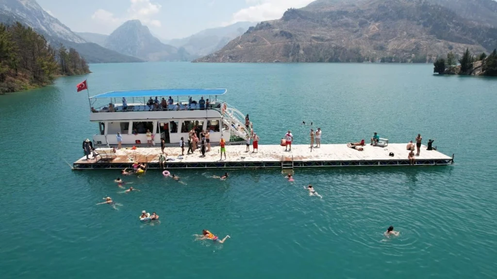 Green Canyon Boat Trip: Serenity & Nature Escape from Alanya, Side, Antalya