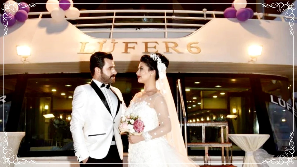 Vidéos de mariage sur bateau