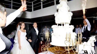 Imágenes de boda en yate