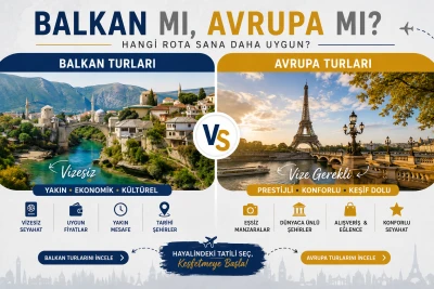 Balkan mı Avrupa mı? Yurtdışı Tatili İçin Hangisi Daha Avantajlı?