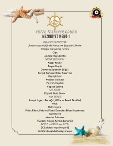 Mezuniyet Menüleri 1