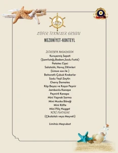 Mezuniyet Menüleri 4