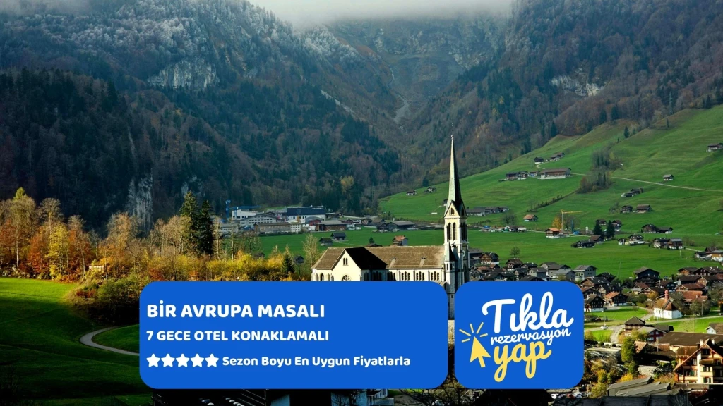 BİR AVRUPA MASALI TURU PEGASUS HAVA YOLLARI İLE 7 GECE Öğlen Bergamo gidiş – Öğlen Bergamo dönüş