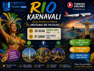 Türk Hava Yolları ile Rio Karnavalı