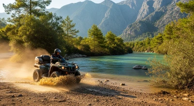Adrenaline on the Koprucay: Quad Safari & River Views from Side