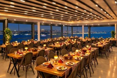 Lüks VIP Salon Özel Masa VIP Menü Limitsiz Alkolsüz İçecekler Buluşma Noktası