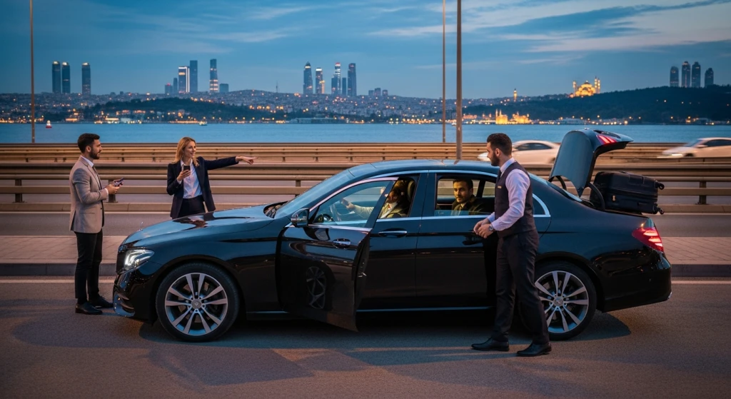 Istanbul Airport to City Center Hotels: Fixed-Price Transfer for 4 Guests