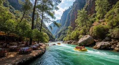 Thrilling Köprülü Canyon Rafting from Side with Riverside Lunch Included