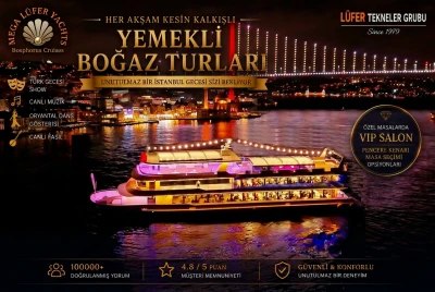 Yemekli Boğaz Turu Akşam