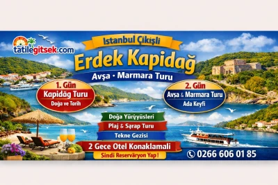 Εκκίνηση από Ιstanbul - Ερντεκ - Κάπνταγί - Αφσα - Νησιά του Μαρμαρά