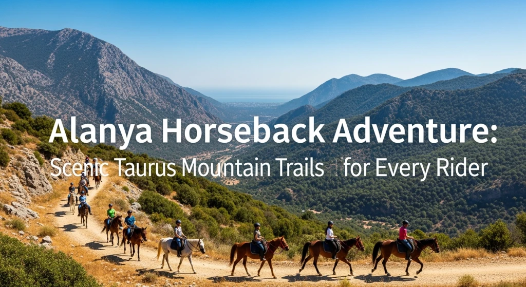 Alanya Horseback Adventure: Scenic Taurus Mountain Trails for Every Rider