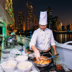 Dubai Mega Yacht Dinner Cruise