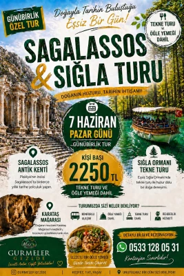 Sagalassos – Sığla Ormanı – Karataş Mağarası Turu