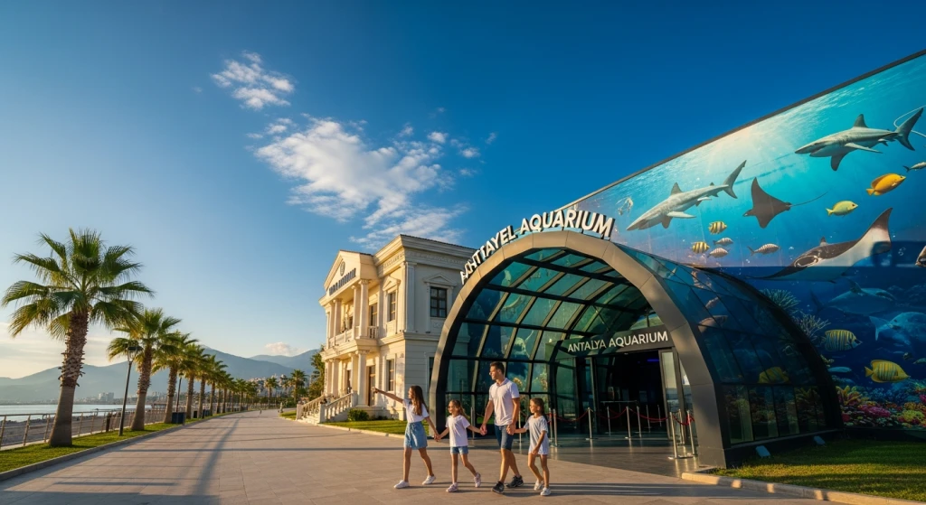Antalya Tunnel Aquarium & Wachsmuseum Tour: Familienfreundlicher Tag unter Wasser