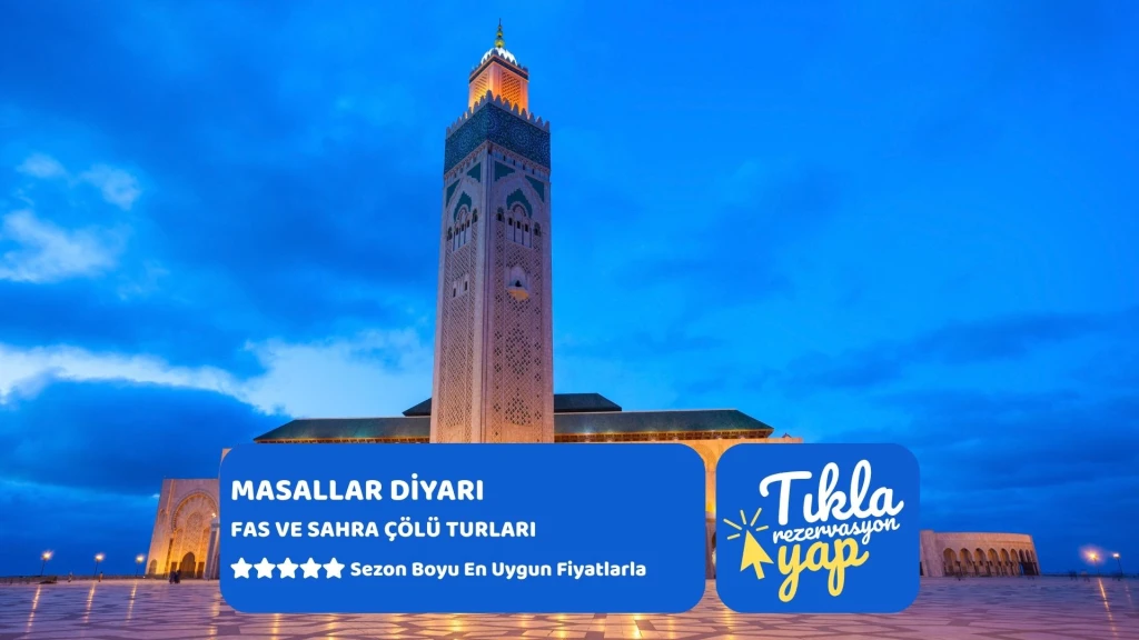 Air Arabia Hy Ile Viva Fas ve Atlas Ruyası Turu CMN-CMN