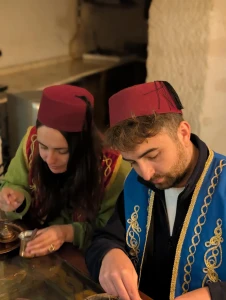 Lokakarya Kopi Turki yang Diseduh dengan Pasir di Cappadocia