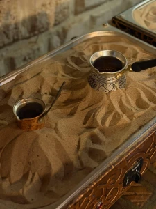 Lokakarya Kopi Turki yang Diseduh dengan Pasir di Cappadocia
